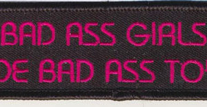 Bad Ass Girls Ride Bad Ass Toys (Pink)