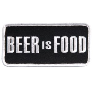 Beer is Food Patch
