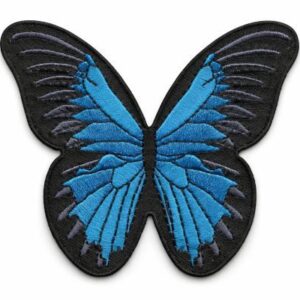 Blue Butterfly Patch (Large)