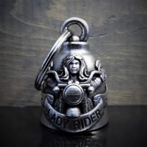 Motorcycle Lady Rider Bravo Bell
