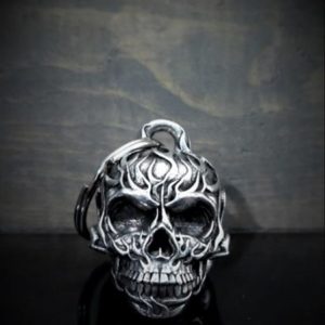 Flame Skull Bravo Bell