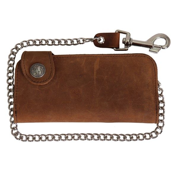 Wallet, Bufallo Snap (Black or Brown) 18cm - Image 2