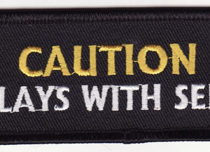 Caution Plays With Self Patch