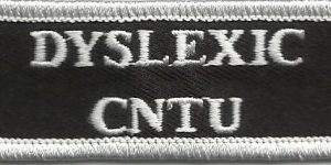DYSLEXIC CNTU