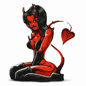 Devil Girl Patch