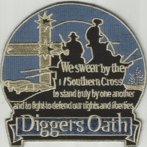 Diggers Oath Patch