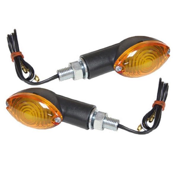 Emgo Mini Cat Eye Indicators in Chrome or Black - Image 2