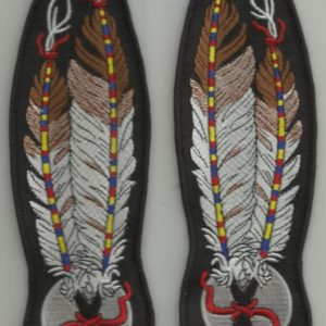 Indian Feathers (Left & Right)