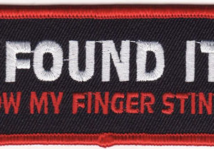 I Found It! Now My finger Stinks