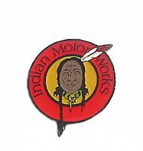 Indian Motor Works Pin
