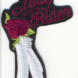 Lady Rider Rose and Feather "Purple"