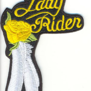 Lady Rider Rose and Feather "Yellow"