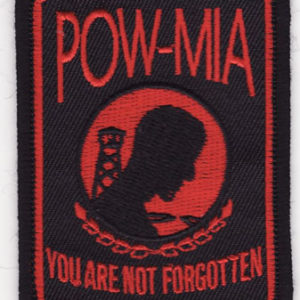 POW-MIA You Are Not Forgotten (red)
