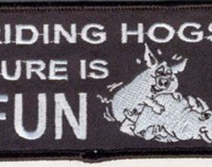 Riding Hogs Sure Is Fun