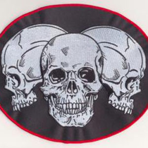Triple Skulls Large