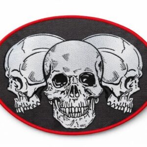 Triple Skulls Patch (Large)