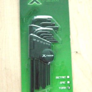 X TECH TORX KEY SET 9PCS