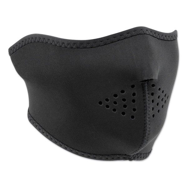 Zan Neoprene Black Half Face Mask