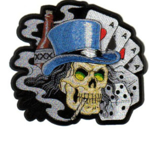 Gambling Skull With Top Hat