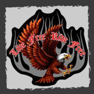 Leagle Eagle With Roses