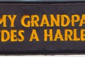 My Grandpa Rides A Harley
