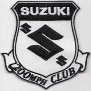 Suzuki 200 MPH Club Patch