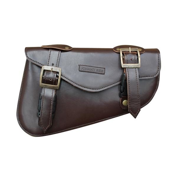 Johnny Reb Waratah Solo Bag Brown (Left Side)