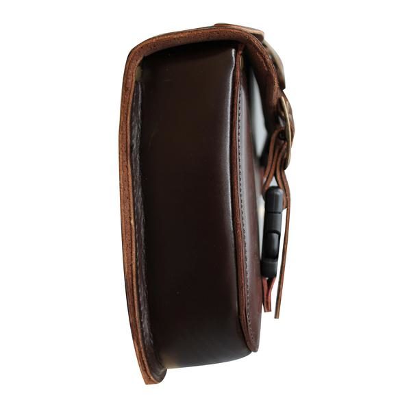Johnny Reb Waratah Solo Bag Brown (Left Side) - Image 4