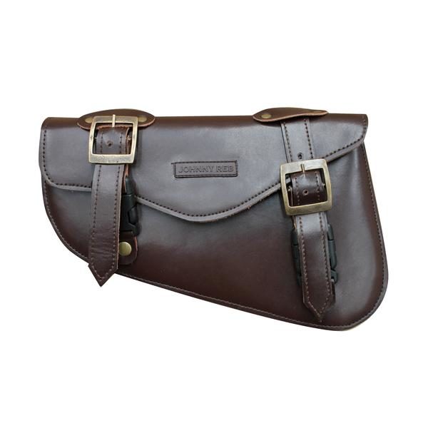 Johnny Reb Waratah Solo Bag Brown (Right Side)