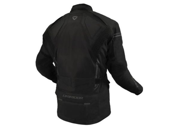 DRIRIDER Compass 4 / 5 Jacket Black Grey - Image 2