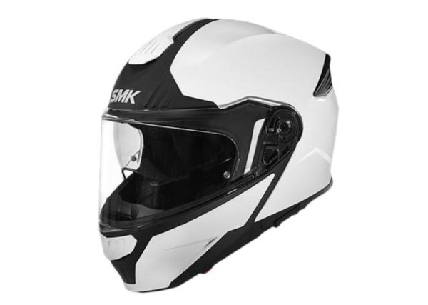 SMK Gullwing Matt Black Helmet TSS Flip Up Helmet - Image 4