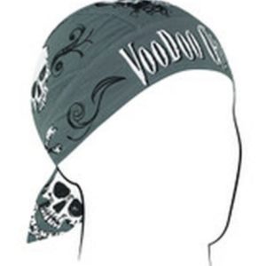 Grey Voodoo Child Head Wrap