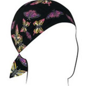 Mixed Butterfly Head Wrap