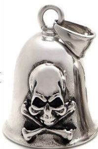 Skull & Cross Bones Stainless Steel Bell
