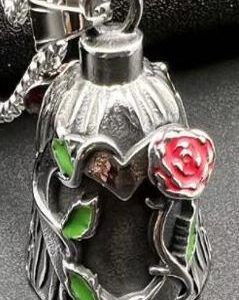 Pink Rose Stainless Steel Bell