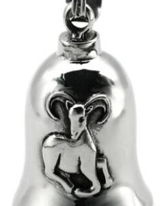 Zodiac Sign Aries Stainless Steel Bell