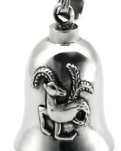 Zodiac Sign Capricorn Stainless Steel Bell