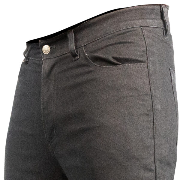Motodry Black Original CE-1 Level A Kevlar Lined Mens Jeans - Image 5