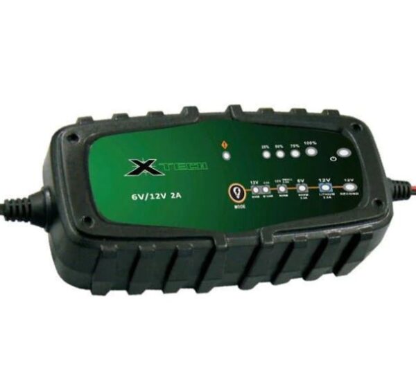 Xtech 6V & 12V 2Amp Lithium Battery Charger