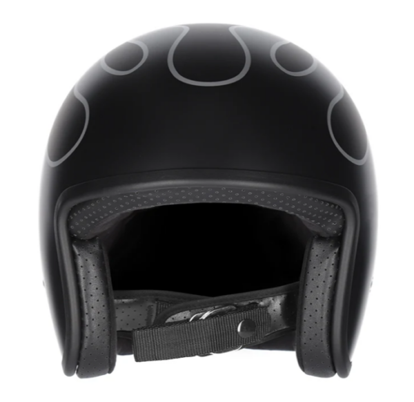 M2R Prime Helmet Black & White (Matt) - Image 2