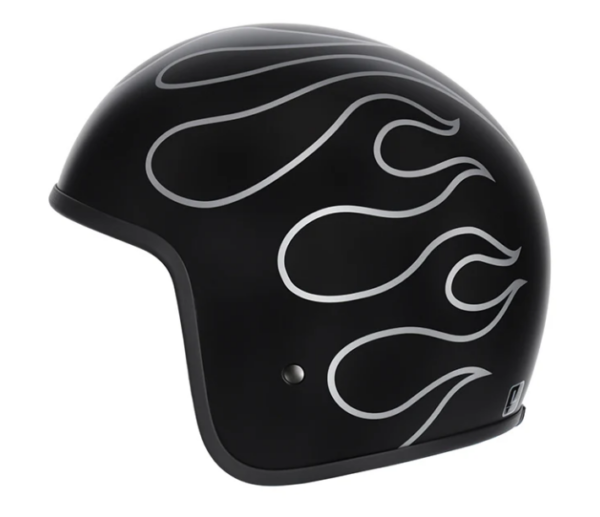 M2R Prime Helmet Black & White (Matt) - Image 3