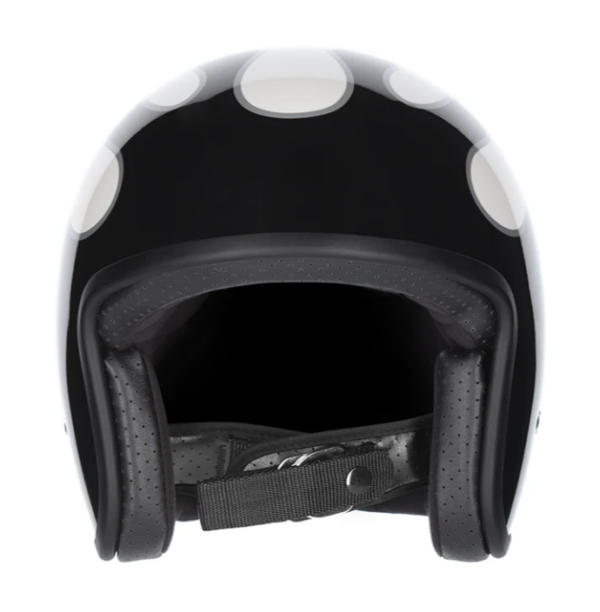 M2R Prime Helmet White & Black (Gloss) - Image 2